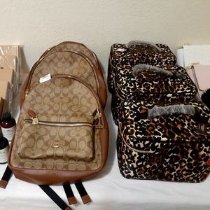 Victoria secret leopard bag